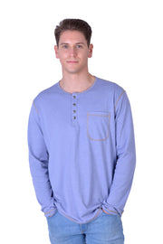 Limited Production - Long Sleeve Henley - The Wanderer